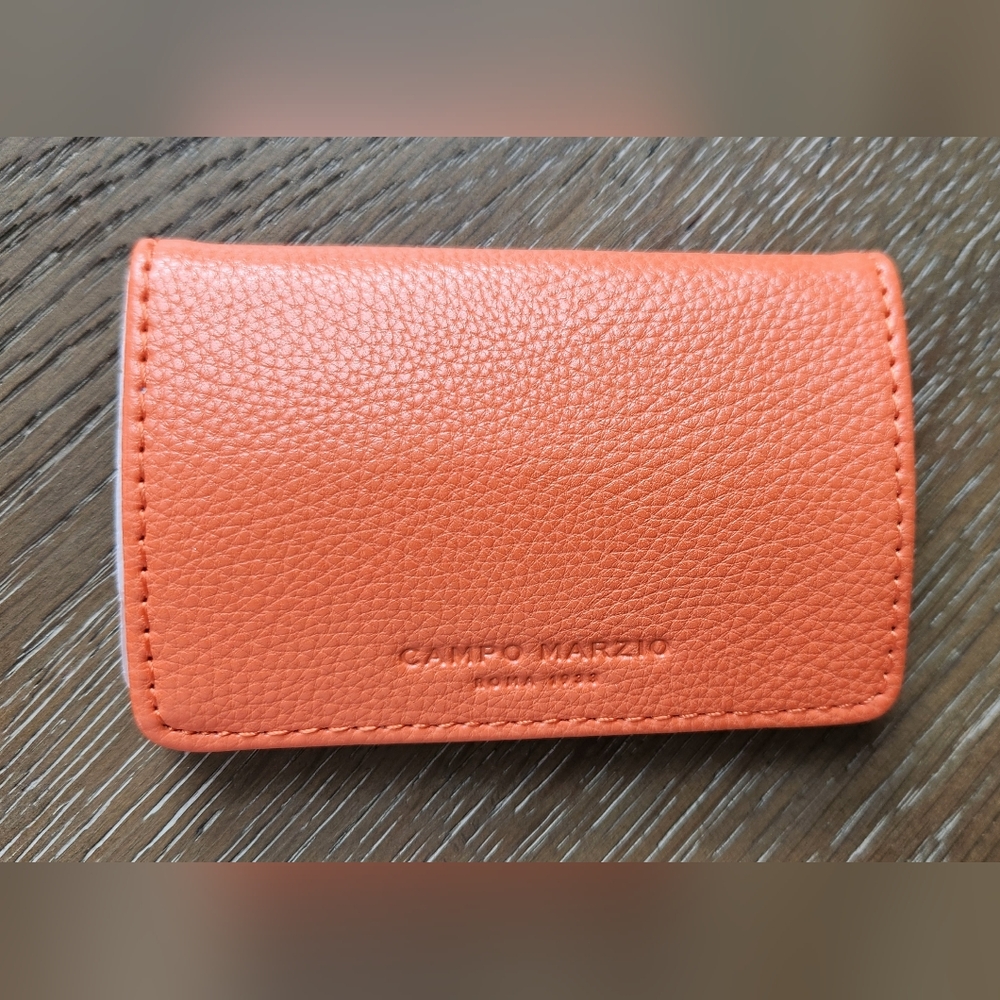 Campo Marzio Orange Leather Phone Case